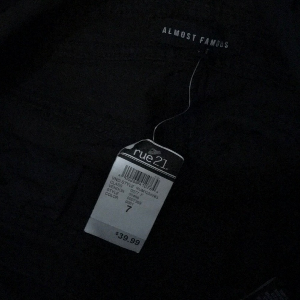 Black Ripped Overalls - Picture 3 of 3